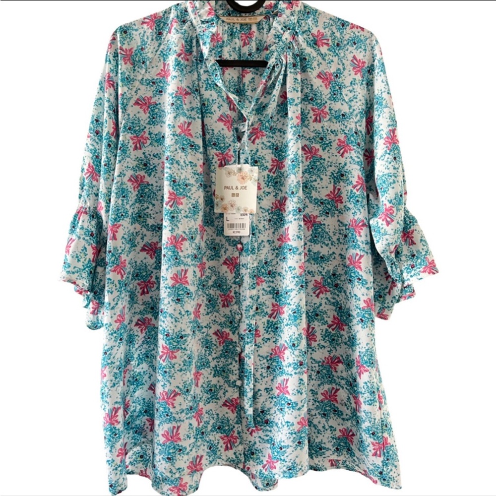 Paul & Joe x Uniqlo collab Summer Blouse Purchased in Japan